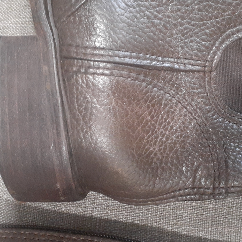 Tory burch Kristy brown leather boots size 10M - Picture 4 of 16